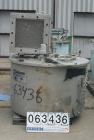 Used- Stainless Steel Sanborn Pressuretite Perforated Basket Centrifuge