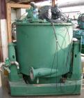 Used Stainless Steel Sharples Solid Bowl Basket Centrifuge