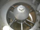 Used- Sharples T-1300 Tornado 48 x 24 Perforate Basket Centrifuge, 316 Stainless Steel. Bottom discharge. Maximum bowl speed...