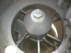 Used Sharples T-1300 Tornado 48 x 24 Perforate Basket Centrifuge, 316 Stainless Steel. Bottom discharge. Maximum bowl speed 1150 rpm. 40 kW, 50 hp hydraulic drive 380/3/50/1475 rpm with oil reservoir...