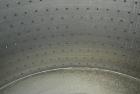 Used Sharples T-1300 Tornado 48 x 24 Perforate Basket Centrifuge, 316 Stainless Steel. Bottom discharge. Maximum bowl speed 1150 rpm. 40 kW, 50 hp hydraulic drive 380/3/50/1475 rpm with oil reservoir...