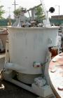 Used Stainless Steel Sharples Perforated Basket Centrifuge 