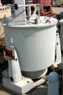 Used Stainless Steel Sharples Perforated Basket Centrifuge 