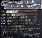 Used Stainless Steel Sharples Sludge Solid Bowl Centrifuge