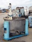 Used Stainless Steel Tolhurst Perforated Basket Centrifuge