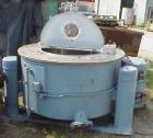 Used- Tolhurst Basket/Batch Center-Slung Centrifuge