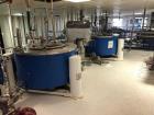 Used- Tolhurst Center Slung Top Unload Basket Centrifuge. 48