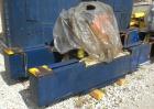 Used Western States 54'' x 40'' Series G A-Frame Perforated Basket Centrifuge. Top load, bottom dump 304 Stainless/Carbon steel basket, maximum 900 rpm. 7'' Maximum cake thickness, 23.7 cubic feet ba...