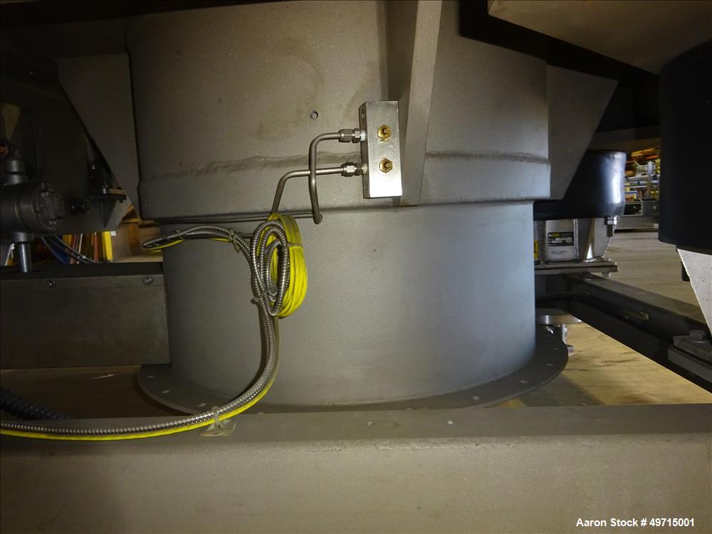 Used Andritz Bird P2000 95 liter Vertical Peeler Centrifuge