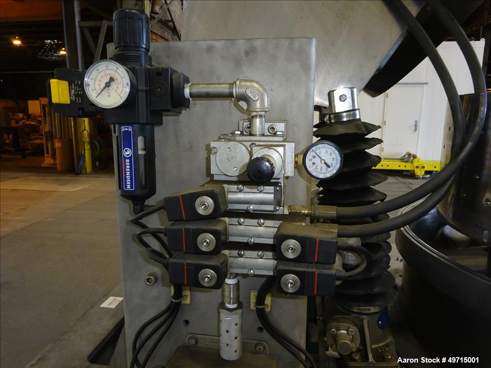 Used Andritz Bird P2000 95 liter Vertical Peeler Centrifuge
