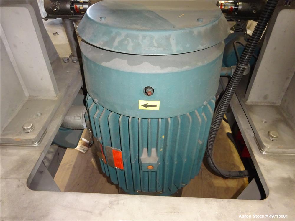 Used Andritz Bird P2000 95 liter Vertical Peeler Centrifuge
