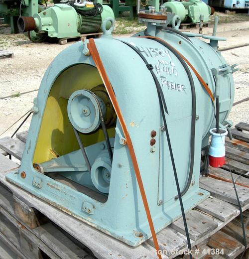 Used Stainless Steel Escher Wyss Peeler Centrifuge, Model H-400 