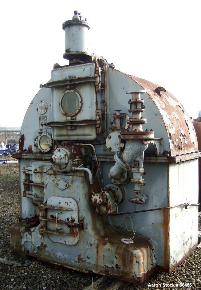 Used Kraus Maffei Peeler Centrifuge, Model HZ2000, 304 Stainless Steel