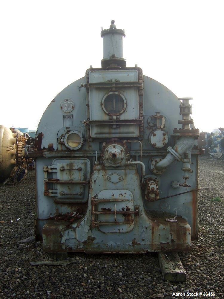 Used Kraus Maffei Peeler Centrifuge, Model HZ2000, 304 Stainless Steel