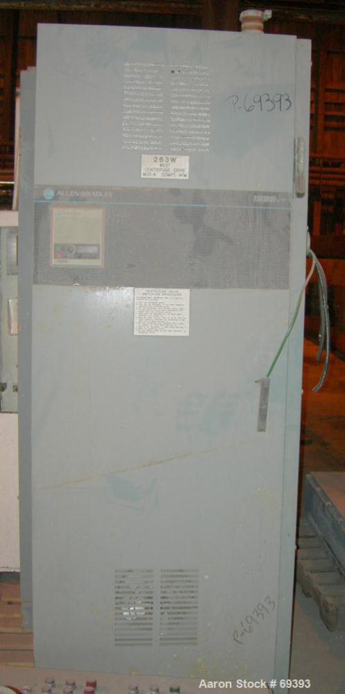 Used- Stainless Steel Robatel Peeler Centrifuge, Model EHII-1320