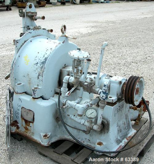 Used Stainless Steel Sharples Super-D-Hydrator Peeler Centrifuge
