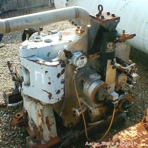 USED: Sharples C-27 Super-D-Hydrator centrifuge, stainless steelconstruction on product contact areas. Max bowl speed 1600 rpm,1250 G's, 2 cu ft cake volume, 3" crystal depth, 50 hp motor220/440/3/60...