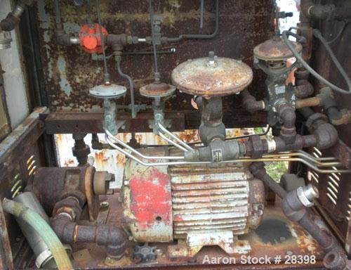 Used Sharples Model C-41 Super-D-Hydrator Continuous Centrifuge, 316 Stainless Steel, Horizontal. 41" diameter perforate basket. Hydraulic operated plow discharge. Short 19" bowl. Includes control pa...