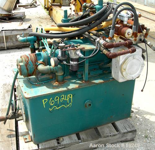 USED: Sharples model C41 Super-D-Hydrator peeler centrifuge, Monel    400 construction on product contact areas. Perforated bowl, max speed 1260 rpm. Includes rinse pipe, hydraulic distributor rake a...