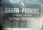 USED: Baker Perkins model HS-24W Termeer centrifuge, 317 stainless steel. 24