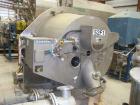 Used Robatel EHBL1323DRG Peeler Centrifuge, 316 stainless steel construction (product contact areas). Max bowl speed 1190 rpm, bowl dimensions 52