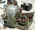 USED: Sharples C-20 Super-D-Hydrator centrifuge, 316 stainless steel. Max bowl speed 1800 rpm. Includes rinse pipe, pneumatic plow, distributor, base, casing, spindle assembly. Requires feed, approxi...