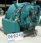 USED: Sharples model C41 Super-D-Hydrator peeler centrifuge, Monel    400 construction on product contact areas. Perforated bowl, max speed 1260 rpm. Includes rinse pipe, hydraulic distributor rake a...