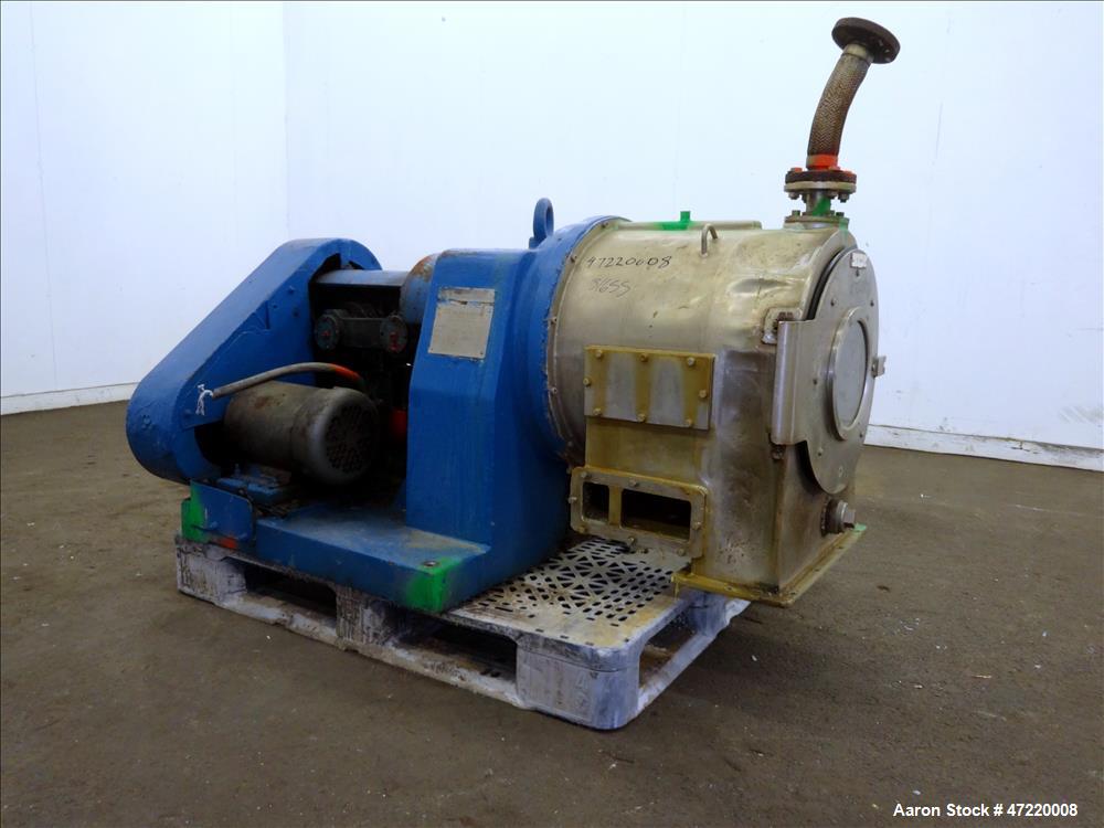 Used Alfa-Laval SB-250 Pusher Centrifuge