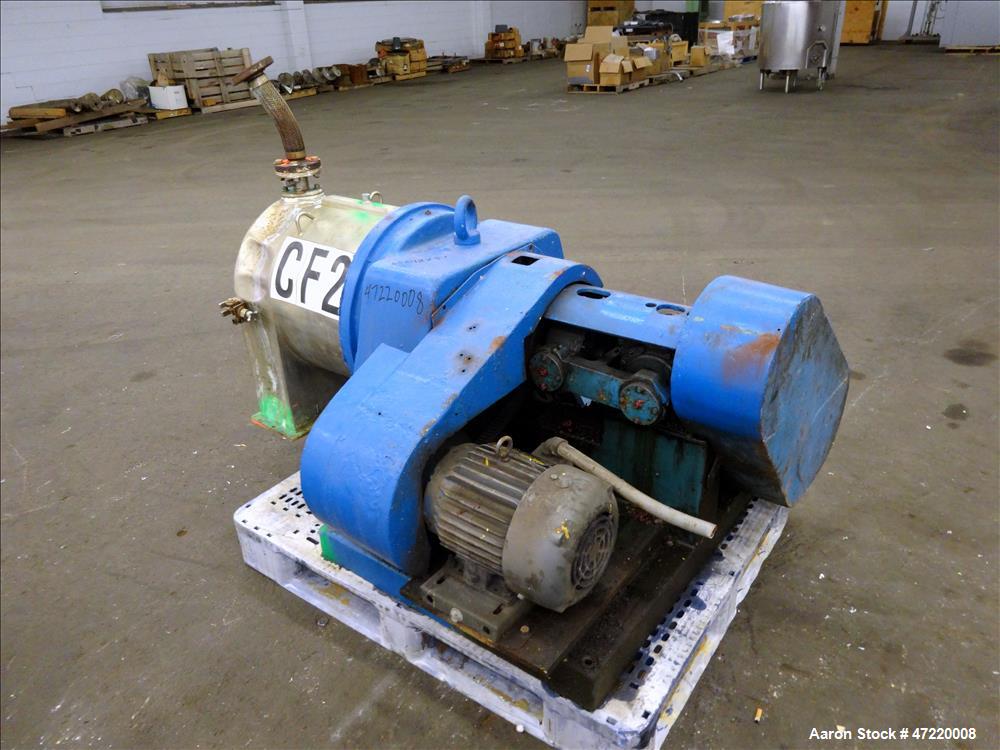 Used Alfa-Laval SB-250 Pusher Centrifuge