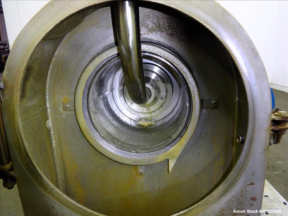 Used Alfa-Laval SB-250 Pusher Centrifuge