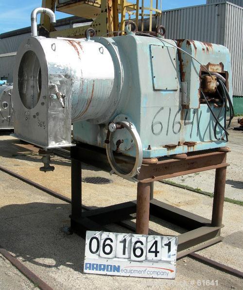 USED AlfaLaval SB400 16" pusher centrifuge. 31