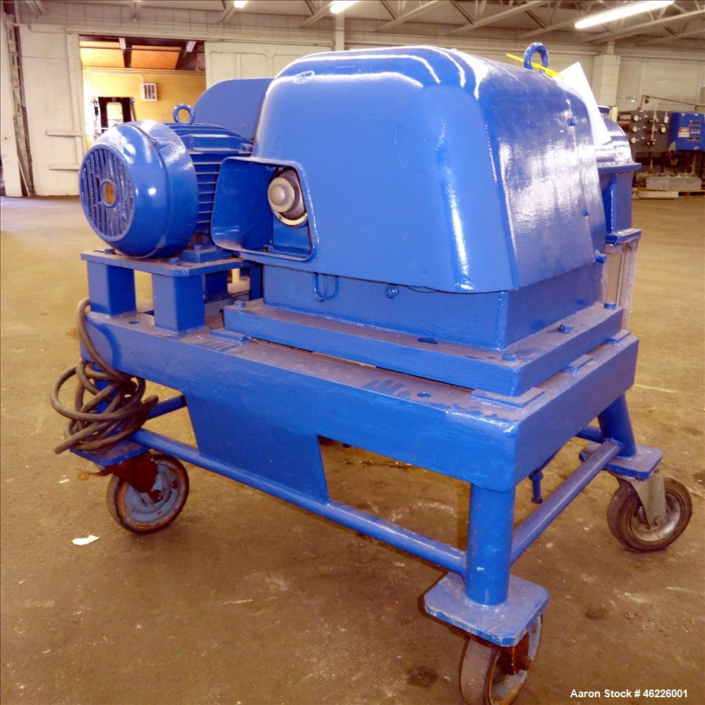 Used Alfa Laval VS-160 G-K Pusher Centrifuge, 316 stainless steel.