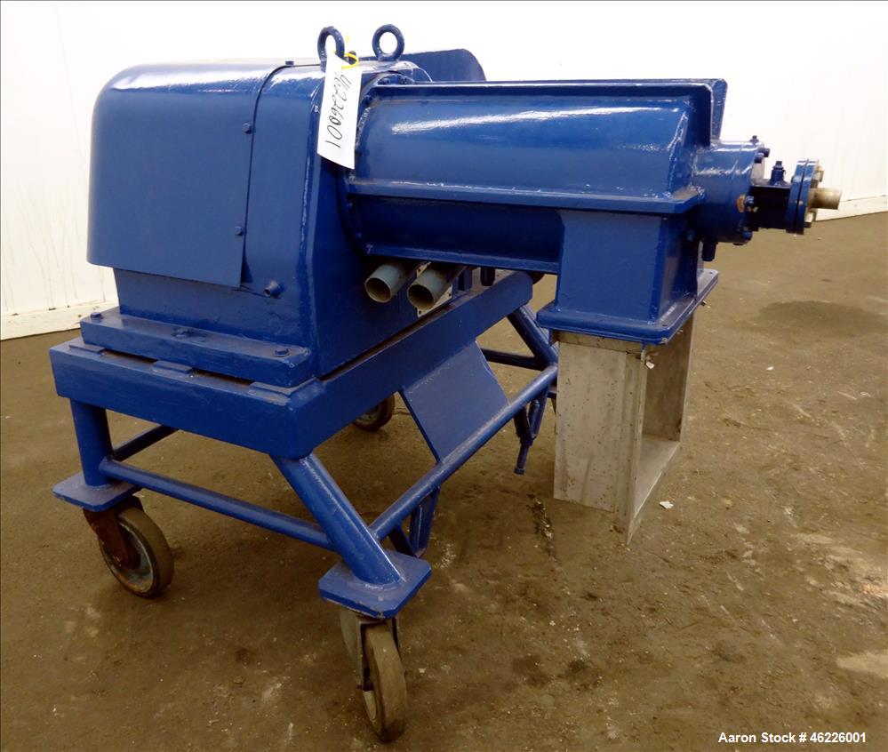 Used Alfa Laval VS-160 G-K Pusher Centrifuge, 316 stainless steel.