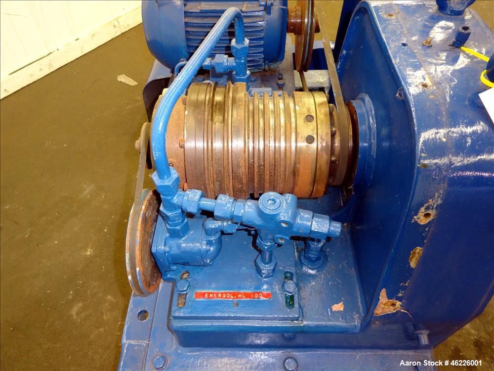 Used Alfa Laval VS-160 G-K Pusher Centrifuge, 316 stainless steel.