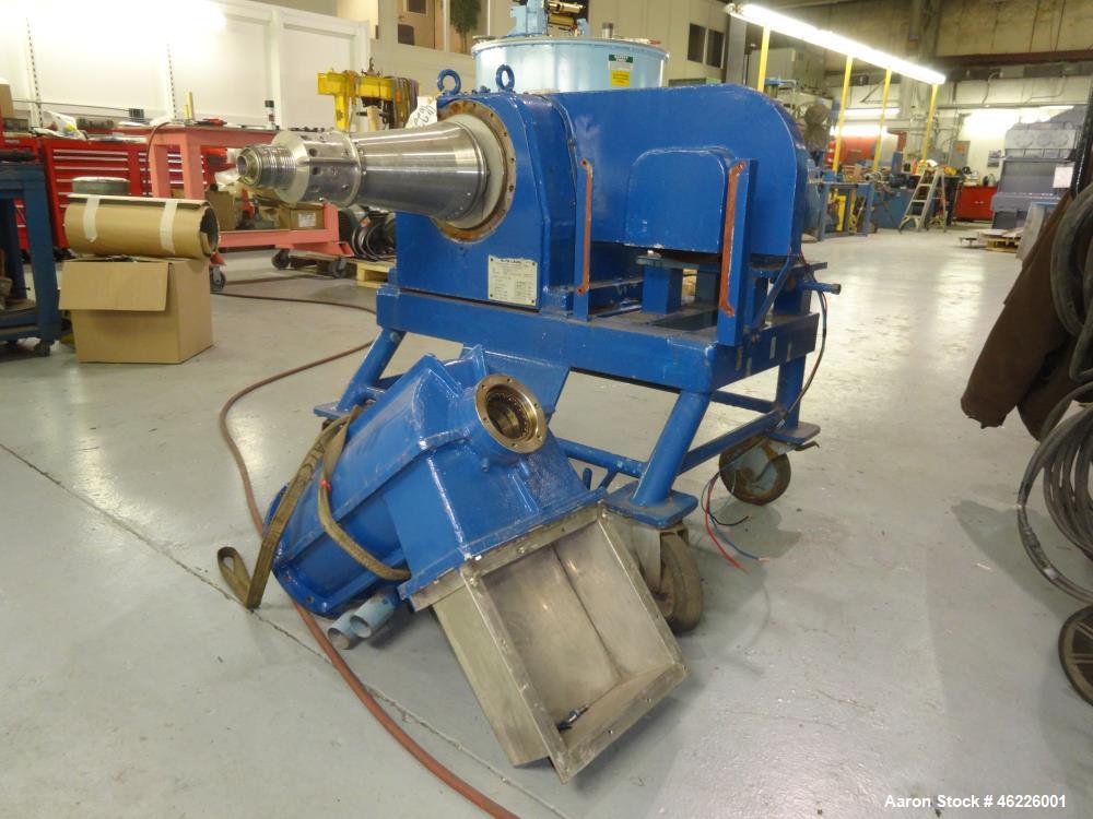 Used Alfa Laval VS-160 G-K Pusher Centrifuge, 316 stainless steel.