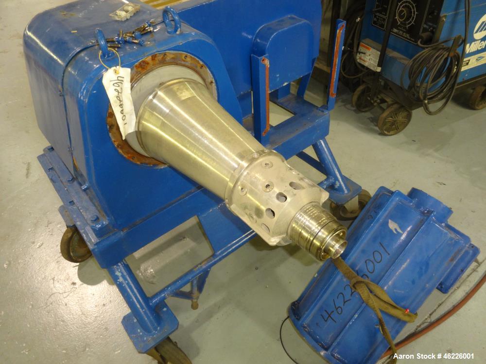 Used Alfa Laval VS-160 G-K Pusher Centrifuge, 316 stainless steel.