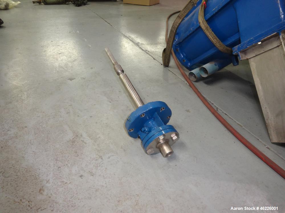 Used Alfa Laval VS-160 G-K Pusher Centrifuge, 316 stainless steel.