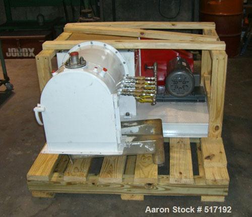 Used Stainless Steel Baker Perkins Pusher Centrifuge