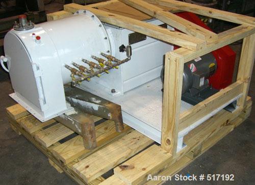 Used Stainless Steel Baker Perkins Pusher Centrifuge