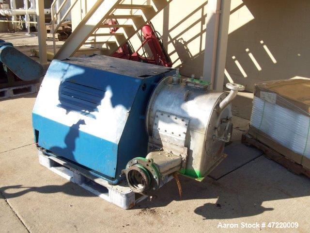 Used- Krauss Maffei Pusher Centrifuge, Model SZ-21