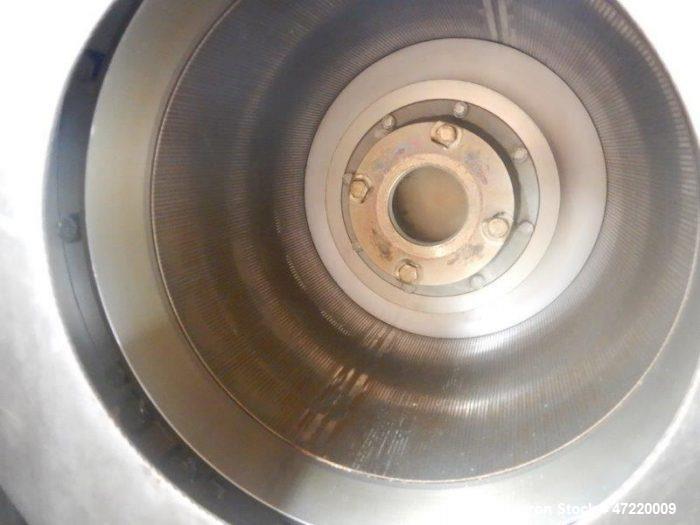 Used Krauss Maffei SZ-21 Pusher Centrifuge – 316 Stainless Steel, 250mm Basket