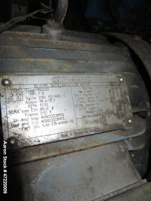 Used Krauss Maffei SZ-21 Pusher Centrifuge – 316 Stainless Steel, 250mm Basket