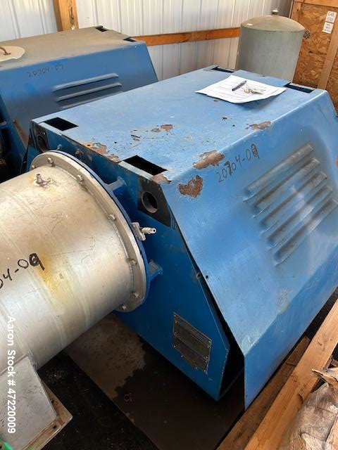 Used Krauss Maffei SZ-21 Pusher Centrifuge – 316 Stainless Steel, 250mm Basket