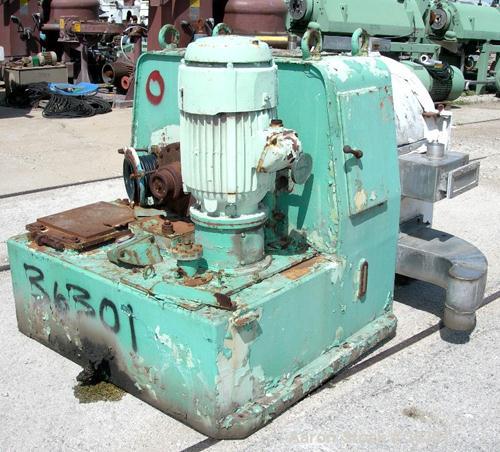 Used- Stainless Steel Krupp Single Stage Pusher 