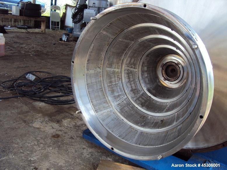 Used Siebtechnik Turbo-Cascade Centrifuge, Model C400