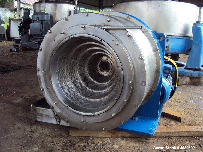 Used Siebtechnik Turbo-Cascade Centrifuge, Model C400