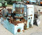 USED: Alfa Laval SB-600 pusher centrifuge, 316 stainless steel product contact areas, 1650 rpm, single stage. 30 hp, 3/60/575 volt, 1775 rpm drive motor; 25 hp, 3/60/575 volt, 3535 rpm hydraulic push...