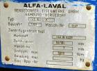 Used Alfa Laval VS-160 G-K Pusher Centrifuge, 316 stainless steel.