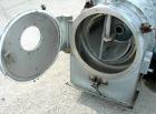 USED: Krupp-Dolberb SB-400 pusher centrifuge, 316 stainless steel product contact areas. 2000 rpm, single stage. 15 hp, 3/60/550 volt, 1800 rpm drive motor; 15 hp, 3/60/550 volt hydraulic pusher moto...