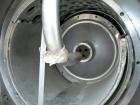 USED: Krupp-Dolberb SB-400 pusher centrifuge, 316 stainless steel product contact areas. 2000 rpm, single stage. 15 hp, 3/60/550 volt, 1800 rpm drive motor; 15 hp, 3/60/550 volt hydraulic pusher moto...
